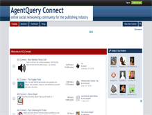 Tablet Screenshot of agentqueryconnect.com